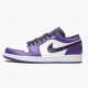 Air Jordan 1 Retro Low Court Purple Women And Men 553558 500 Court Purpleblack White AJ1 Jordan Sneakers