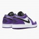 Air Jordan 1 Retro Low Court Purple Women And Men 553558 500 Court Purpleblack White AJ1 Jordan Sneakers