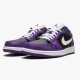 Air Jordan 1 Retro Low Court Purple Women And Men 553558 501 Court Purplewhite Black AJ1 Jordan Sneakers