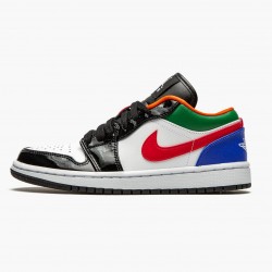 Air Jordan 1 Retro Low Multi Color Women And Men Cz4776 101 Whitewhite Hyper Royal AJ1 Jordan Sneakers