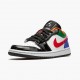 Air Jordan 1 Retro Low Multi Color Women And Men Cz4776 101 Whitewhite Hyper Royal AJ1 Jordan Sneakers