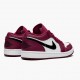 Air Jordan 1 Retro Low Noble Red Women And Men 553558 604 Noble Redblack White AJ1 Jordan Sneakers