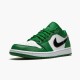 Air Jordan 1 Retro Low Pine Green Women And Men 553558 301 Pine Greenblack White AJ1 Jordan Sneakers