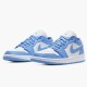 Air Jordan 1 Low Unc University Bluewhite Ao9944 441 AJ1 Sneakers