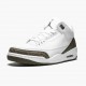 Air Jordan 3 Retro Mocha Women And Men 136064 122 Whitechromedark Mocha AJ3 Jordan Sneakers