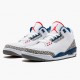 Air Jordan 3 Retro Og True Blue Mens 854262 106 Whitefire Red True Blue AJ3 Jordan Sneakers