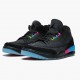 Air Jordan 3 Retro Quai54 Women And Men At9195 001 Blackblack Electric Green AJ3 Jordan Sneakers