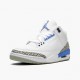 Air Jordan 3 Retro Unc Women And Men Ct8532 104 Whitevalor Blue Tech Gray AJ3 Jordan Sneakers