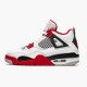 Air Jordan 4 Retro Og Gs Fire Red 2020 Jordan Sneakers 408452 160