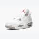 Air Jordan 4 Retro White Oreo 2021 Ct8527 100 Whitetech Grey Black Fire Red Women And Men Sneakers