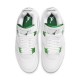 Air Jordan 4 Retro Metallic Green Women And Men Ct8527 113 Whitemetallic Silver Pine Gre AJ4 Jordan Sneakers