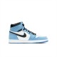 Best Jordans 1 Retro University Blue AJ1 Women Men 555088 134