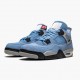 Air Jordan 4 Retro University Blue Ct8527 400 University Blue Tech Grey Whit Women And Men AJ4 Jordan Sneakers