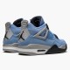 Air Jordan 4 Retro University Blue Ct8527 400 University Blue Tech Grey Whit Women And Men AJ4 Jordan Sneakers