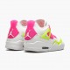 Air Jordan 4 Retro White Lemon Pink Women And Men Cv7808 100 Whitelemon Venompink Blast AJ4 Jordan Sneakers