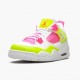 Air Jordan 4 Retro White Lemon Pink Women And Men Cv7808 100 Whitelemon Venompink Blast AJ4 Jordan Sneakers