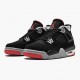 Air Jordan 4 Retro Bred 2019 Release Black Cement Grey Summit White AJ4 Sneakers 308497 060