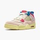 Union La X Air Jordan 4 Retro Off Noir Women And Men Jordan Sneakers Guava Icelight Bone Brigade B Dc9533 800