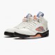 Air Jordan 5 Retro International Flight Women And Men Sailracer Blue Cone Black 136027 148 AJ5 Jordan Sneakers