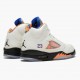 Air Jordan 5 Retro International Flight Women And Men Sailracer Blue Cone Black 136027 148 AJ5 Jordan Sneakers