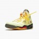 Off White X Air Jordan 5 Retro Sail Mens Sailfire Red Muslin Black Dh8565 100 AJ5 Jordan Sneakers