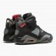 Air Jordan 6 Retro Psg Paris Saint Germain Women And Men Ck1229 001 Iron Greyinfrared 23 Black AJ6 Black Jordan Sneakers