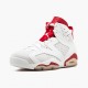 Air Jordan Retro 6 Alternate Women And Men 384664 113 Whitegym Red Pure Platinum AJ6 Black Jordan Sneakers