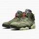 Travis Scott X Air Jordan 6 Retro Olive Women And Men Cn1084 200 Medium Oliveblack Sailuniver AJ6 Black Jordan Sneakers