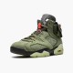 Travis Scott X Air Jordan 6 Retro Olive Women And Men Cn1084 200 Medium Oliveblack Sailuniver AJ6 Black Jordan Sneakers