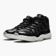 Air Jordan 11 Retro 72 10 Women And Men 378037 002 Black Gym Red White Anthracite AJ11 Black Jordan Sneakers