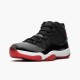 Air Jordan 11 Retro Bred Mens 378037 010 Blackvarsity Red White AJ11 Black Jordan Sneakers