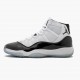 Air Jordan 11 Retro Concord 2018 Women And Men 378038 100 White Black Concord AJ11 Black Jordan Sneakers