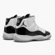 Air Jordan 11 Retro Concord 2018 Women And Men 378038 100 White Black Concord AJ11 Black Jordan Sneakers