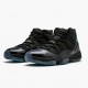 Air Jordan 11 Retro Gamma Blue Mens 378037 006 Blackgamma Blue Varsity Maize AJ11 Black Jordan Sneakers