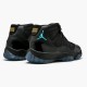 Air Jordan 11 Retro Gamma Blue Mens 378037 006 Blackgamma Blue Varsity Maize AJ11 Black Jordan Sneakers