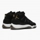 Air Jordan 11 Retro Heiress Black Stingray Women And Men 852625 030 Blackmetallic Gold White AJ11 Black Jordan Sneakers