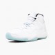 Air Jordan 11 Retro Legend Blue 2014 Mens 378037 117 Whitelegend Blue AJ11 Black Jordan Sneakers