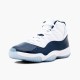 Air Jordan 11 Retro Unc Win Like 82 Mens 378037 123 Whiteuniversity Blue AJ11 Black Jordan Sneakers