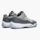 Air Jordan 11 Low Cool Grey Women And Men 528895 003 Medium Greywhite Gunsmoke AJ11 Black Jordan Sneakers