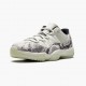 Air Jordan 11 Retro Low Snake Light Bone Women And Men Cd6846 002 Light Bonesmoke Greywhite Bl AJ11 Black Jordan Sneakers