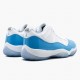 Air Jordan 11 Retro Low University Blue Women And Men 528895 106 Whiteuniversity Blue AJ11 Black Jordan Sneakers