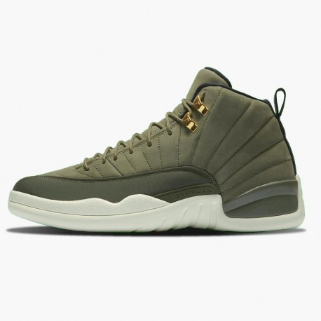 Air Jordan 12 Retro Chris Paul Class Of 2003 Mens AJ12 130690 301 Olive Canvassailblack Metall Jordan Sneakers