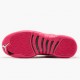 Air Jordan 12 Retro Dynamic Pink Womens AJ12 510815 109 Whitevivid Pink Mtllc Silver Jordan Sneakers