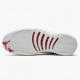 Air Jordan 12 Retro Fiba Women And Men AJ12 130690 107 Whiteuniversity Redmetallic Jordan Sneakers