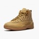 Air Jordan 12 Retro Psny Wheat Mens AJ12 Aa1233 700 Wheatwheat Gum Light Brown Jordan Sneakers