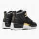 Air Jordan 12 Retro Reptile Women And Men AJ12 Ao6068 007 Blackmetallic Gold White Jordan Sneakers