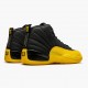 Air Jordan 12 Retro University Gold Mens AJ12 130690 070 Blackblack University Gold Jordan Sneakers