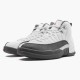 Air Jordan 12 Retro White Dark Grey Mens AJ12 130690 160 Whitedark Grey Gym Red Jordan Sneakers