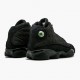 Air Jordan 13 Retro Black Cat Mens AJ13 Black Shoes 414571 011