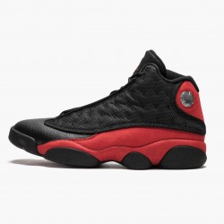 Air Jordan 13 Retro Bred (2017) Women And Men 414571 004 Blacktrue Red White AJ13 Jordan Sneakers